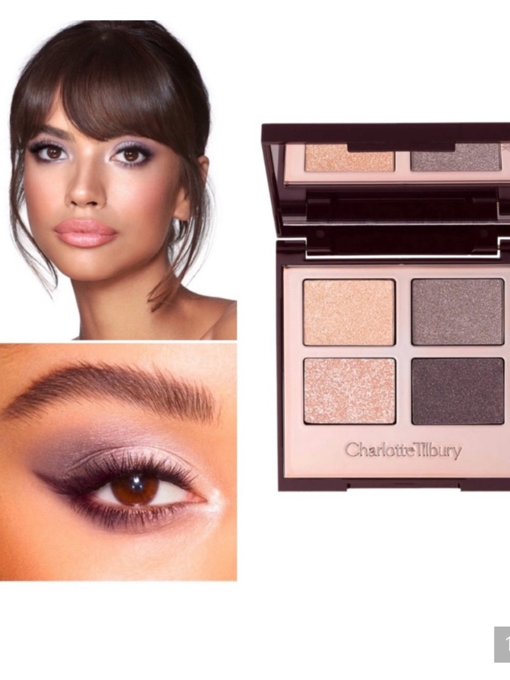 Charlotte Tilbury Luxury The Uptown Girl Eyeshadow Quad NIB✅